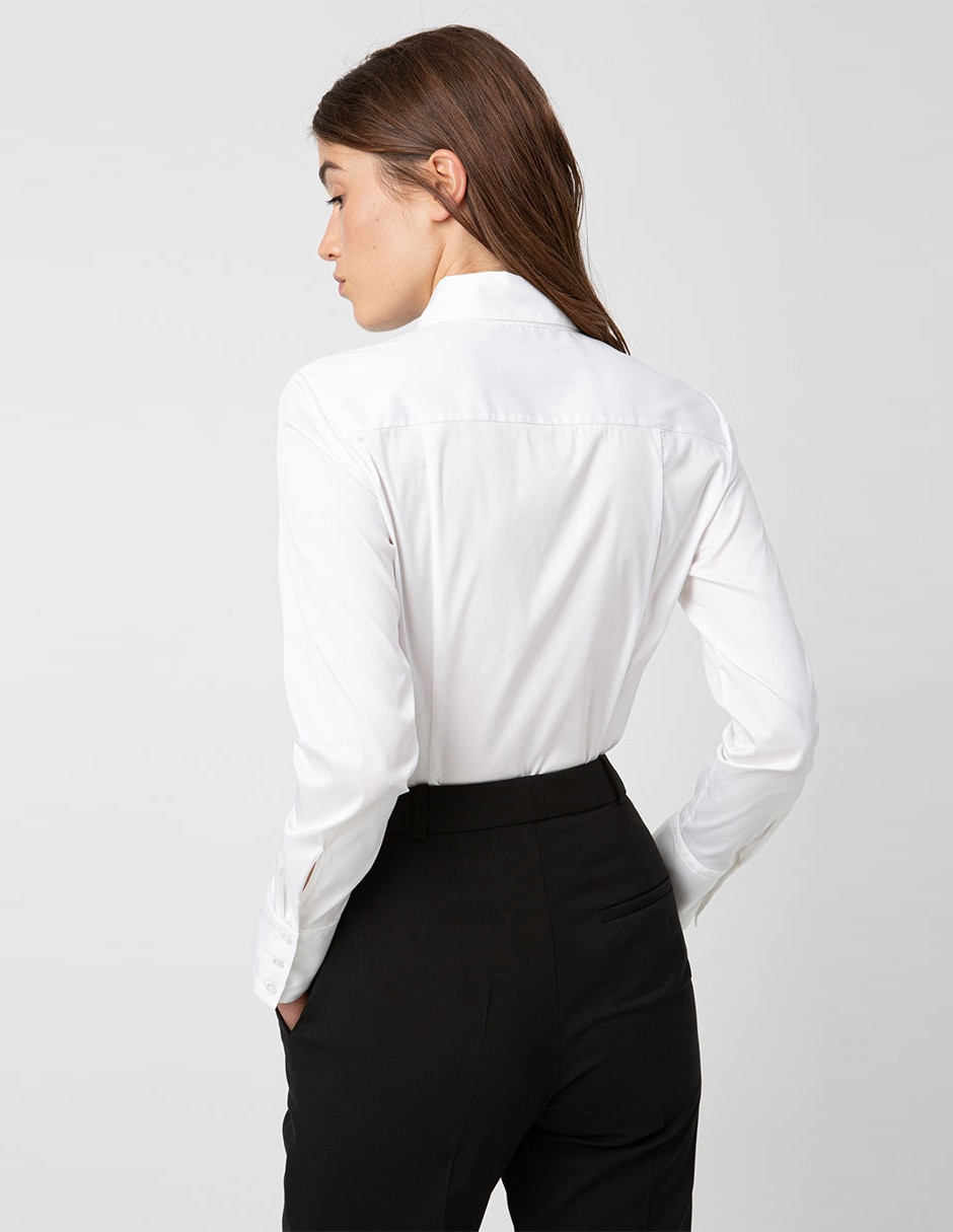 Blusa HUGO manga larga para mujer