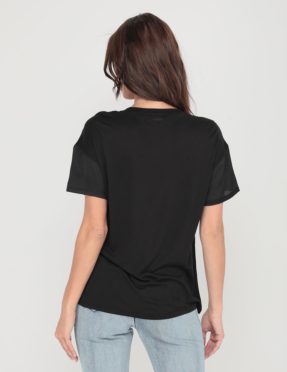 Blusa HUGO manga corta para mujer
