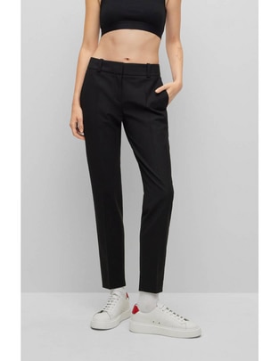 Pantalón capri slim para mujer