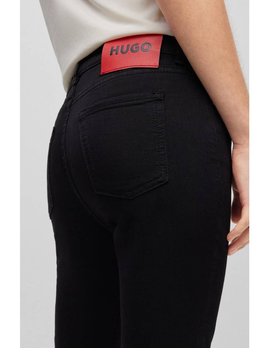 Jeans skinny corte cadera para mujer 3