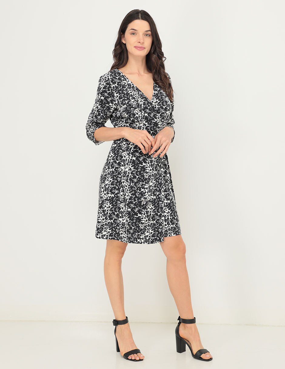 Vestido a la rodilla casual para mujer