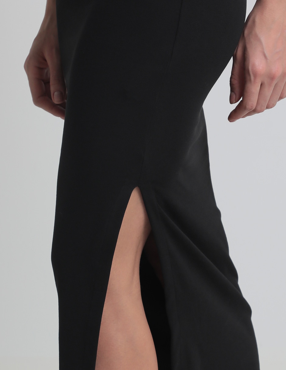 Vestido midi formal Hugo para mujer