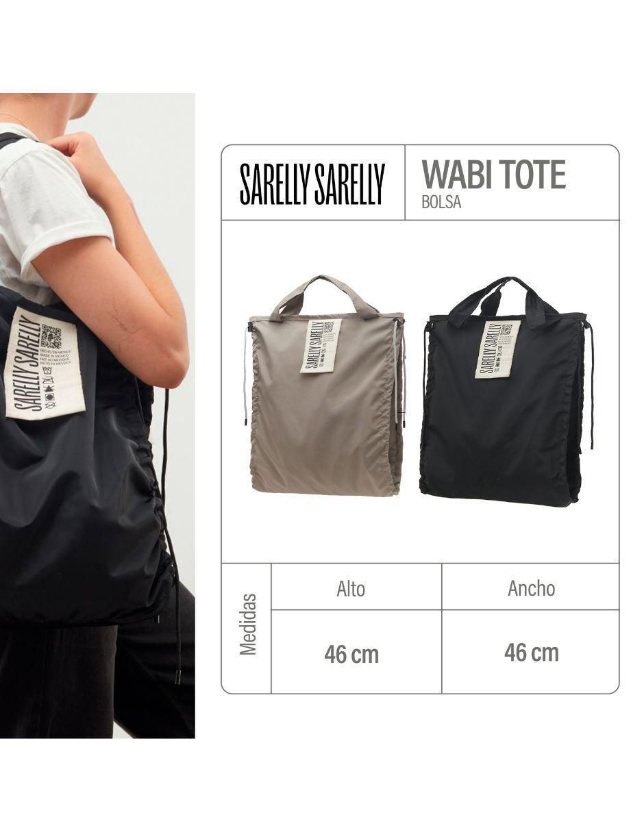 Bolsa tote Wabi unisex 7