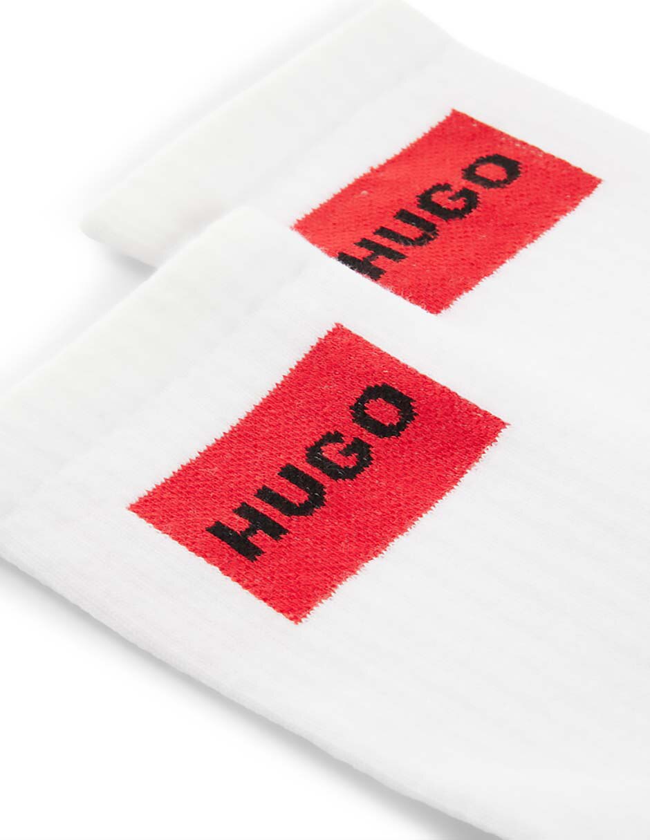 Set de calceta HUGO de algodón para mujer 2 pares