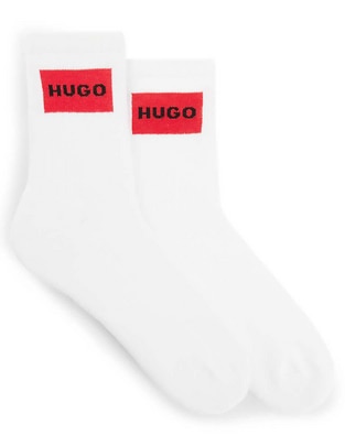 Set de calceta HUGO de algodón para mujer 2 pares