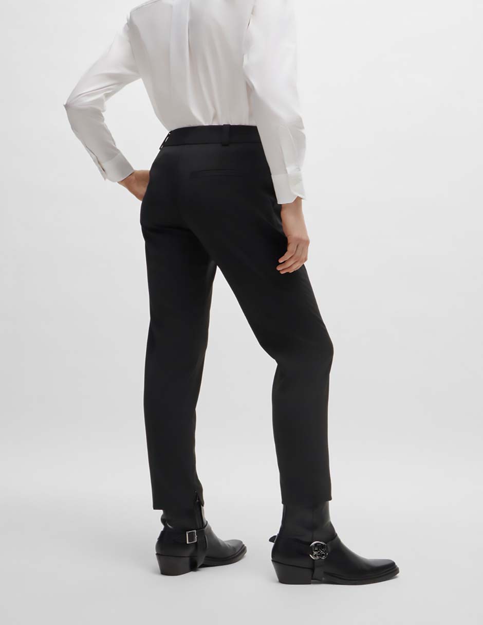 Pantalón de vestir straight para mujer 2