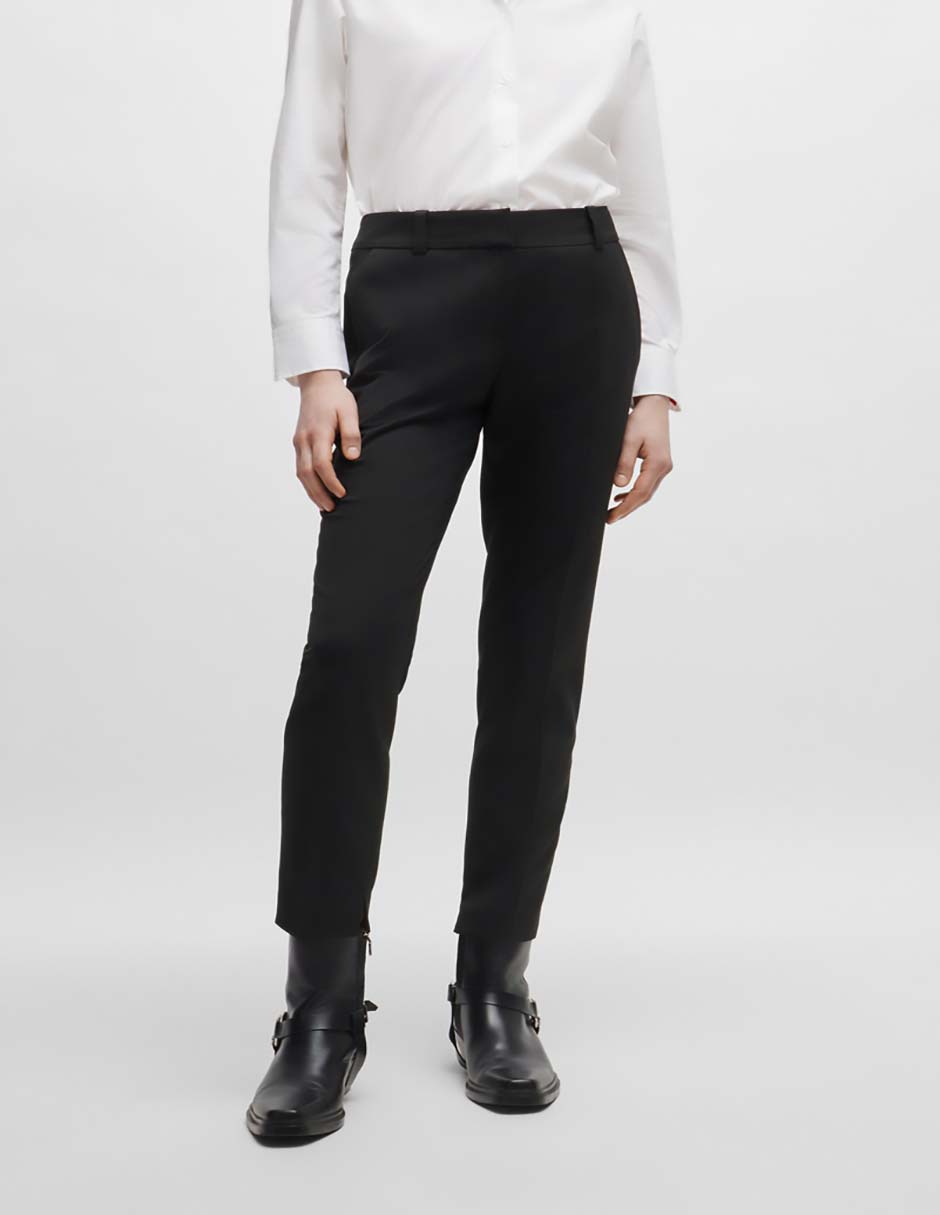 Pantalón de vestir straight para mujer 5