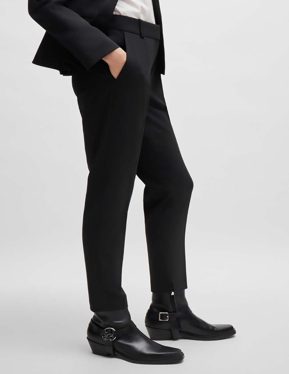 Pantalón de vestir straight para mujer 6