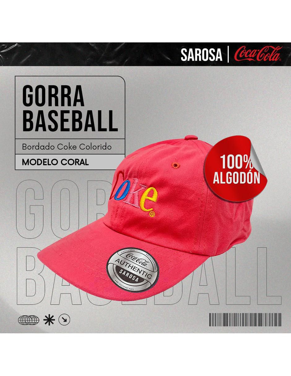 Gorra visera curva velcro casual Coca Cola Coca-Cola para adulto 5