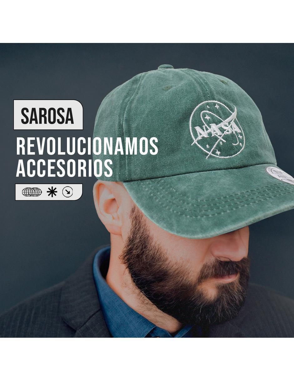Gorra visera curva hebilla casual Nasa para adulto 2