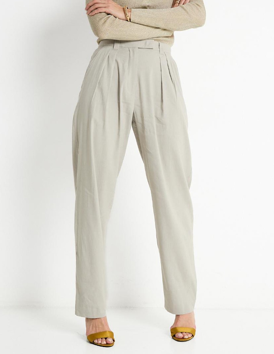 Pantalón de vestir straight para mujer 1