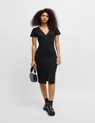Vestido midi casual para mujer