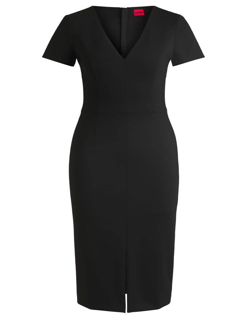 Vestido midi casual Hugo para mujer