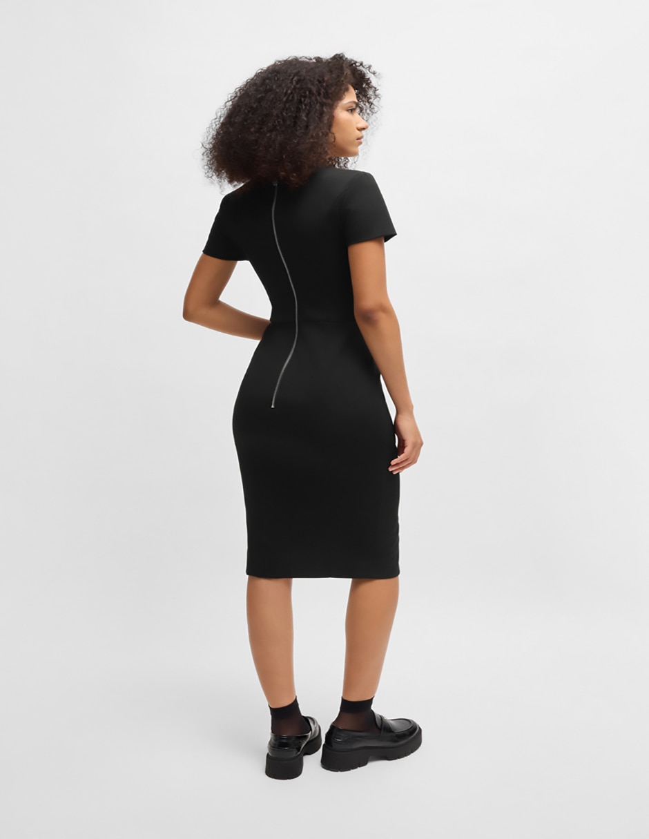 Vestido midi casual Hugo para mujer