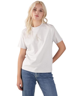 Playera manga corta cuello redondo para mujer Playera manga corta cuello redondo para mujer