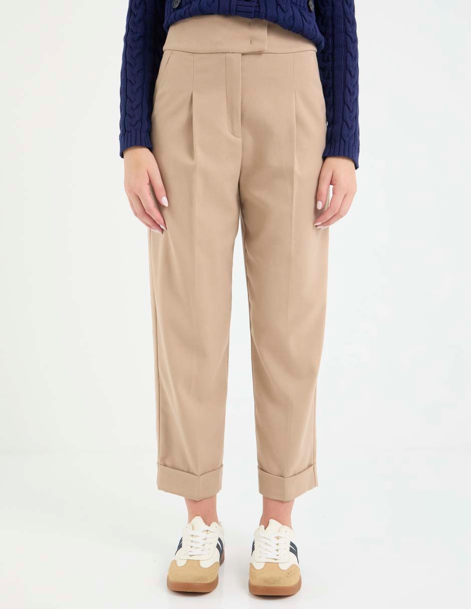 Pantalón relaxed regular para mujer 1