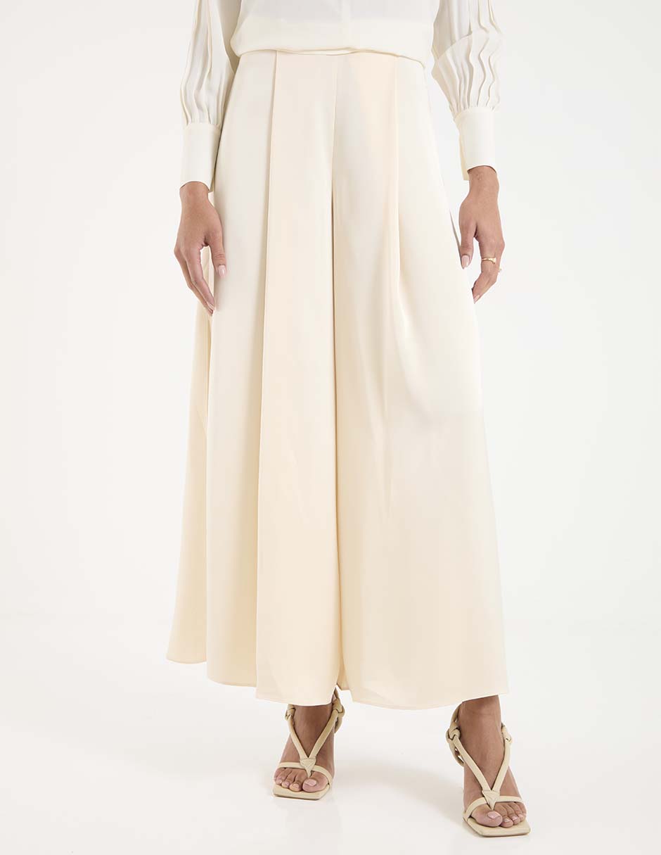 Pantalón de vestir amplio para mujer 1