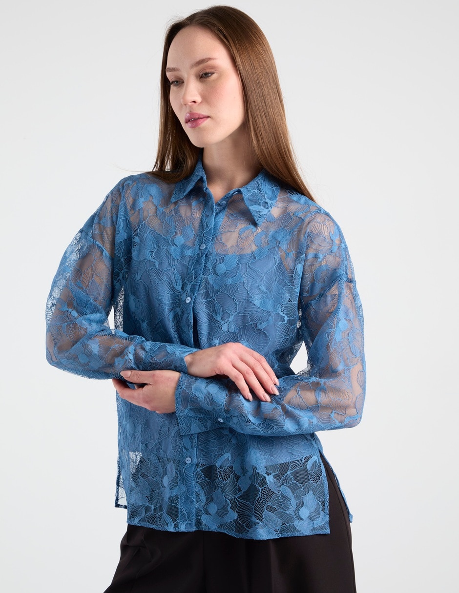 Blusa manga corta para mujer 1