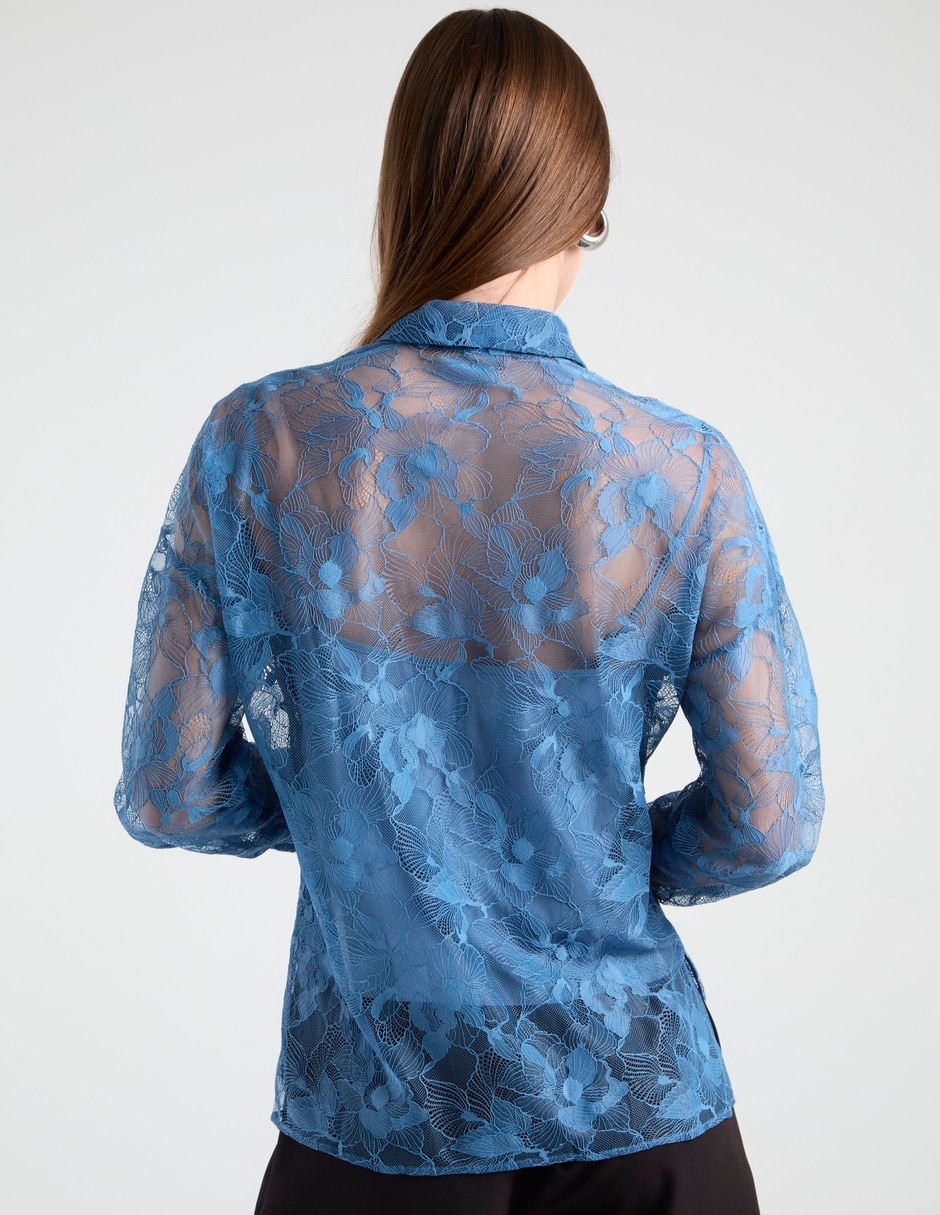 Blusa manga corta para mujer 6
