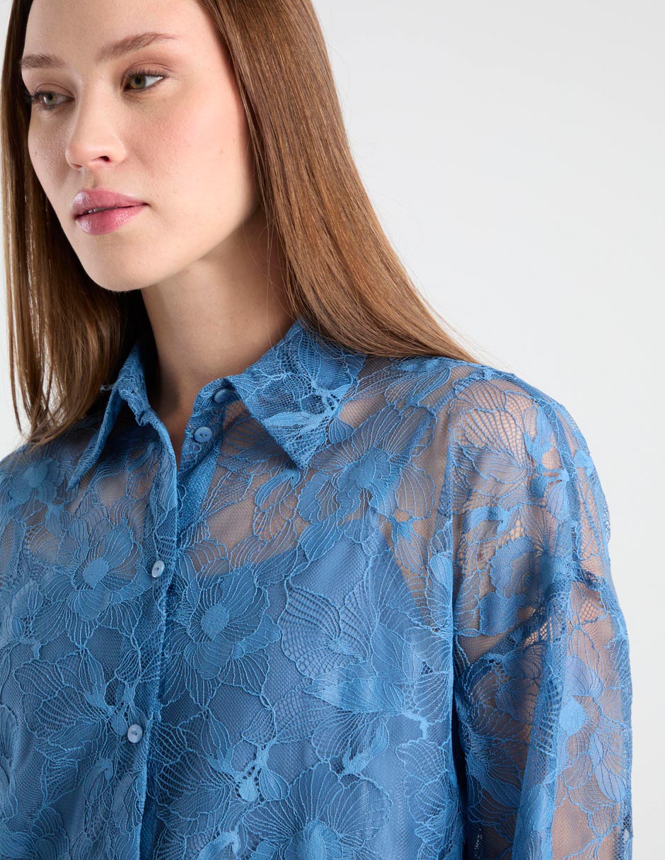 Blusa manga corta para mujer 8