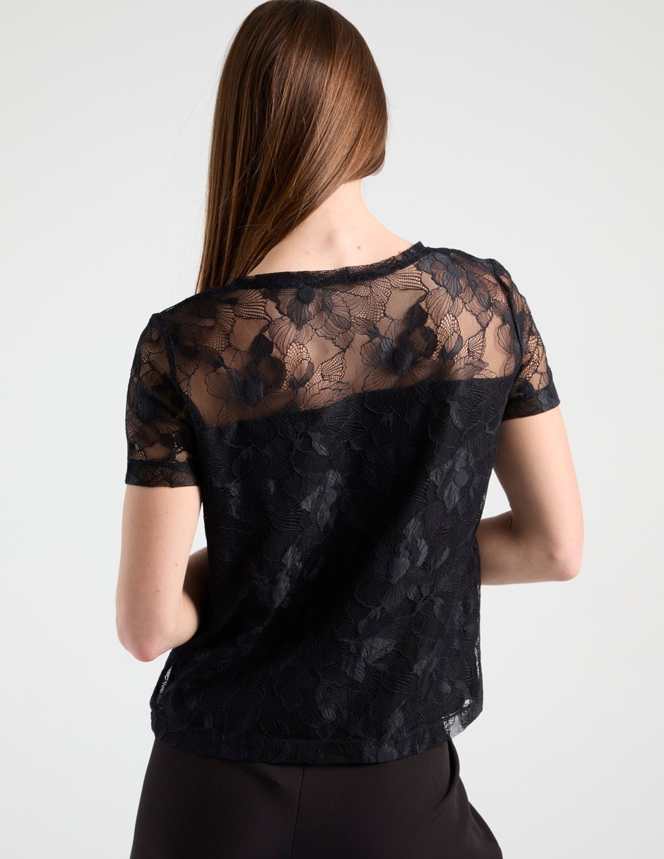 Blusa Pennyblack manga corta para mujer