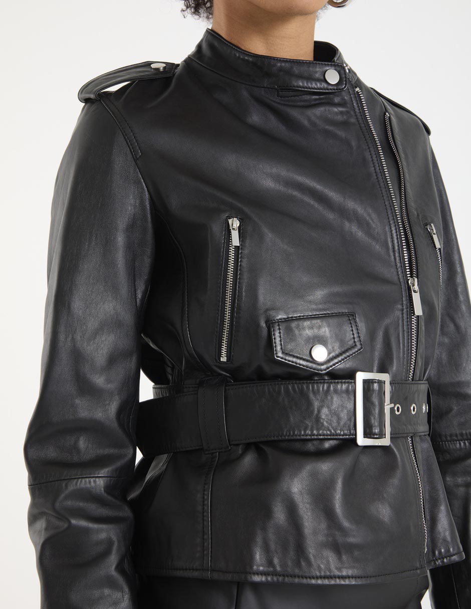 Chamarra para motociclista para mujer 7