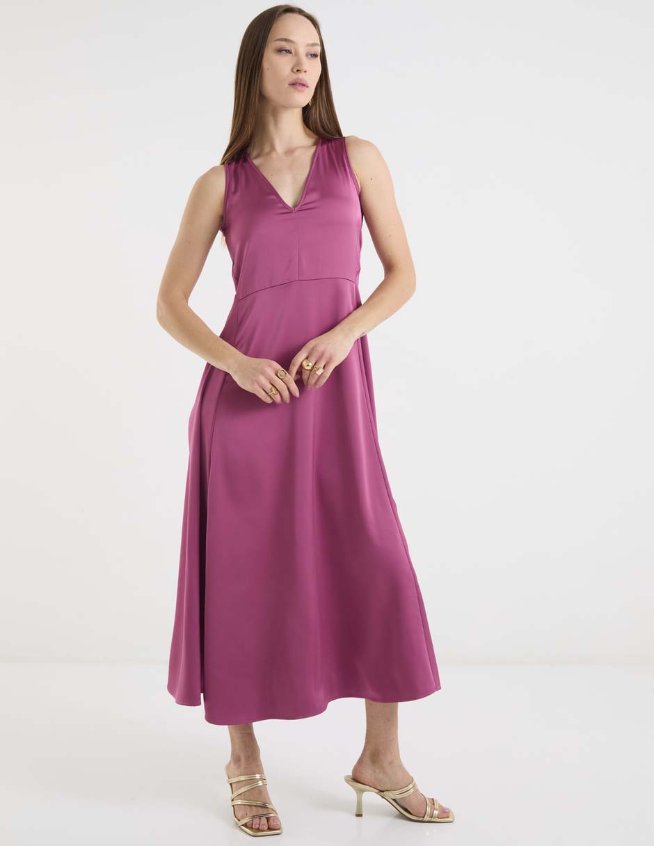 Vestido midi casual para mujer 1