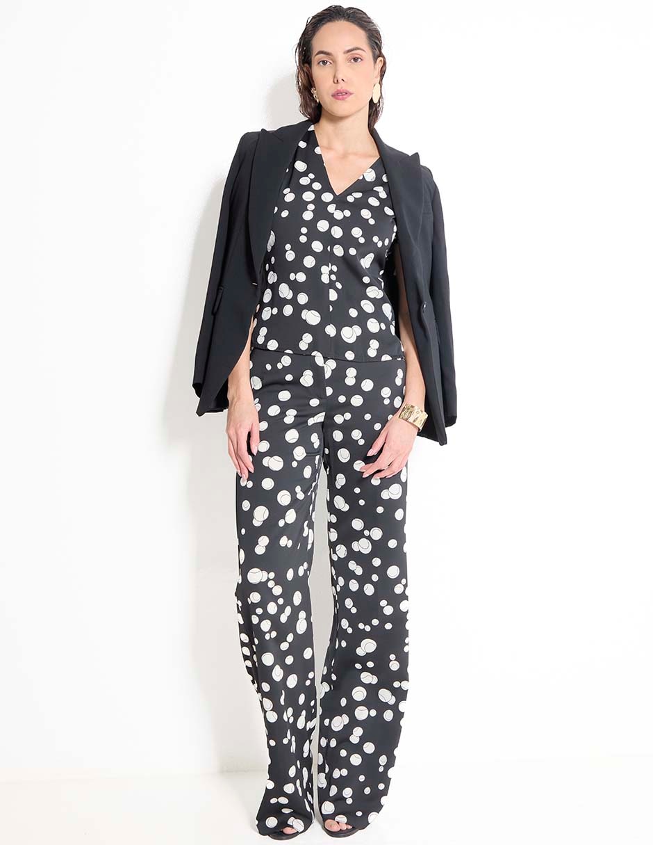 Blusa Marella manga corta para mujer