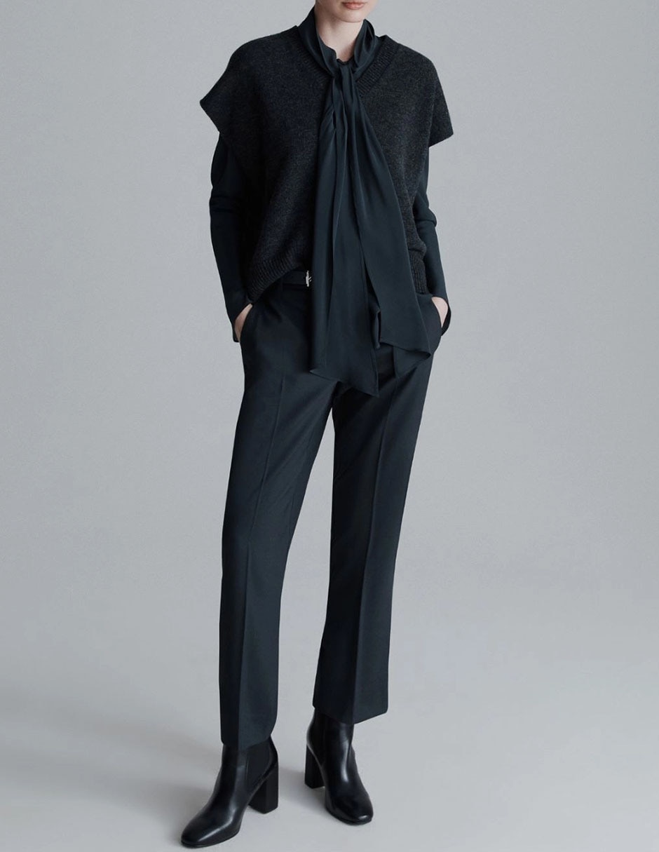 Pantalón de vestir slim para mujer 6