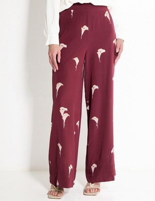 Pantalón de vestir Marella wide leg para mujer
