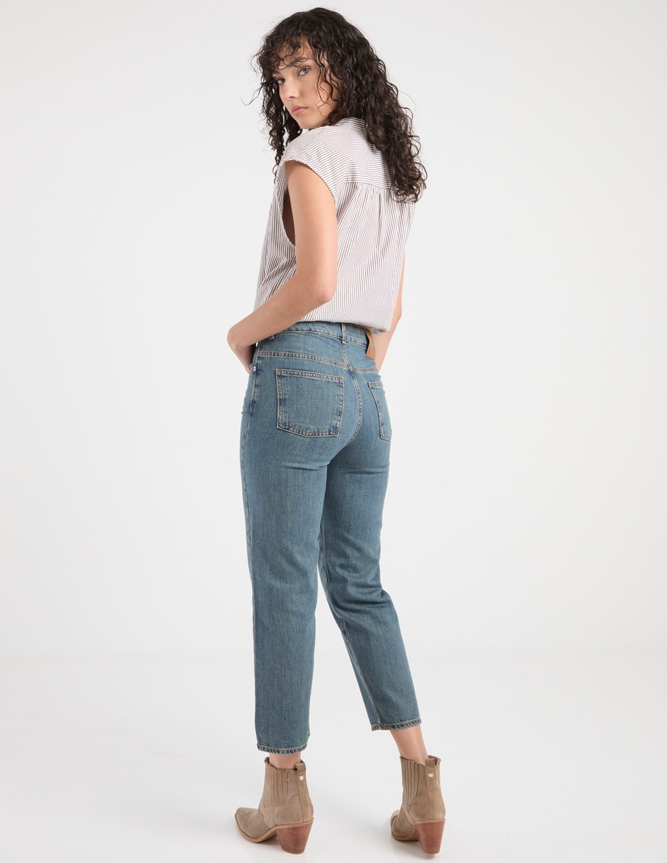 Pantalón capri slim para mujer 5