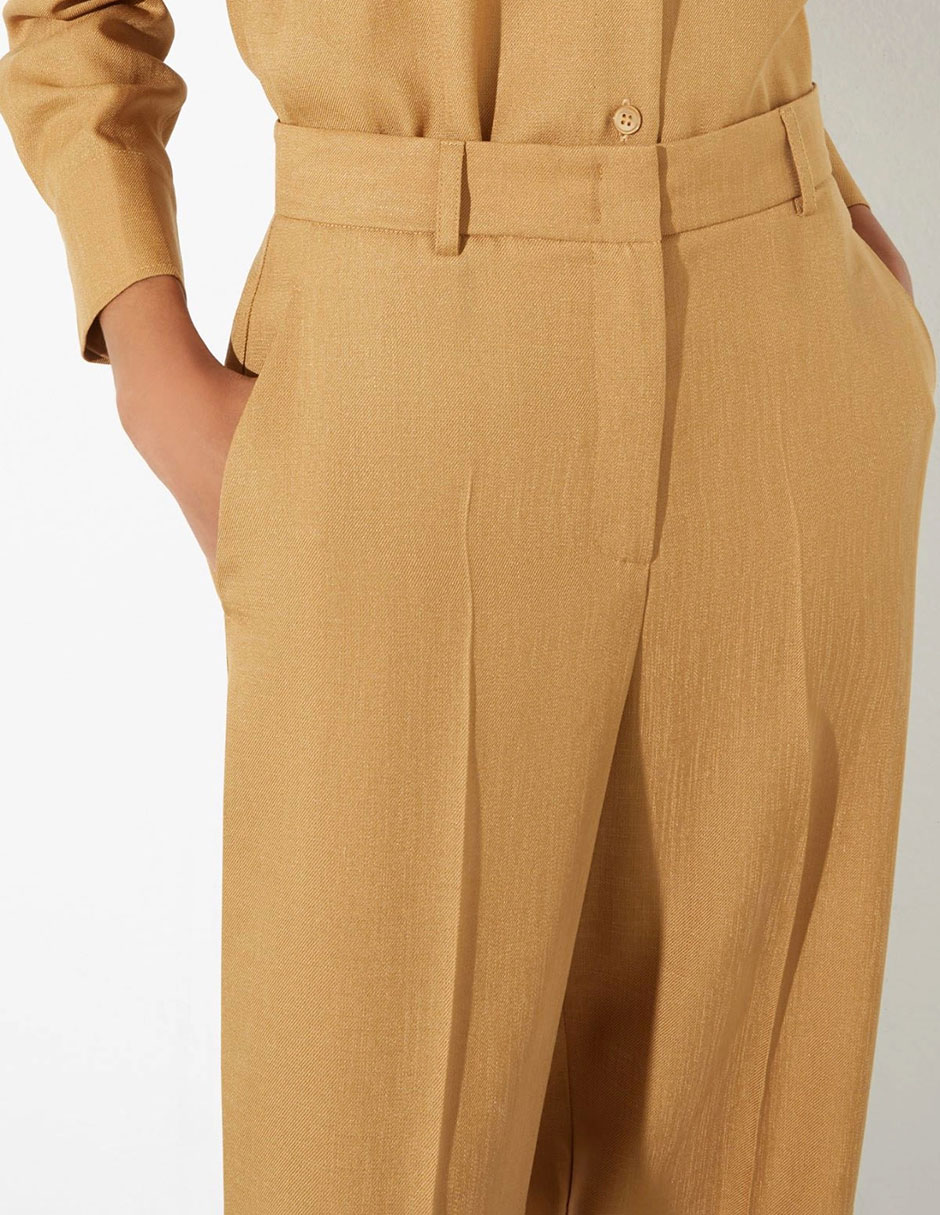 Pantalón relaxed Max& straight para mujer 8