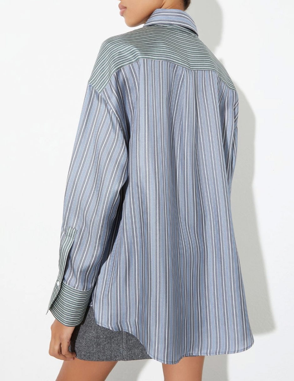 Camisa Max& de algodón sin manga para mujer 6