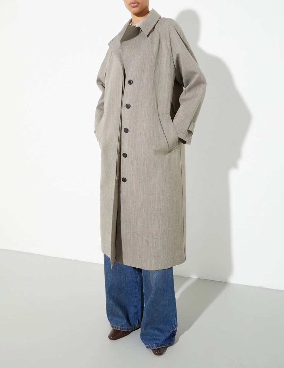 Gabardina con bolsillos Max&Co para mujer