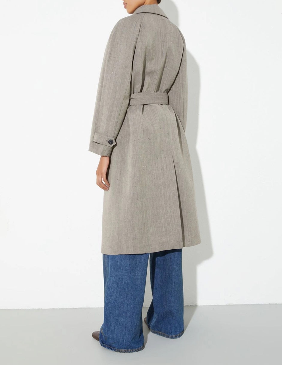 Gabardina con bolsillos Max&Co para mujer