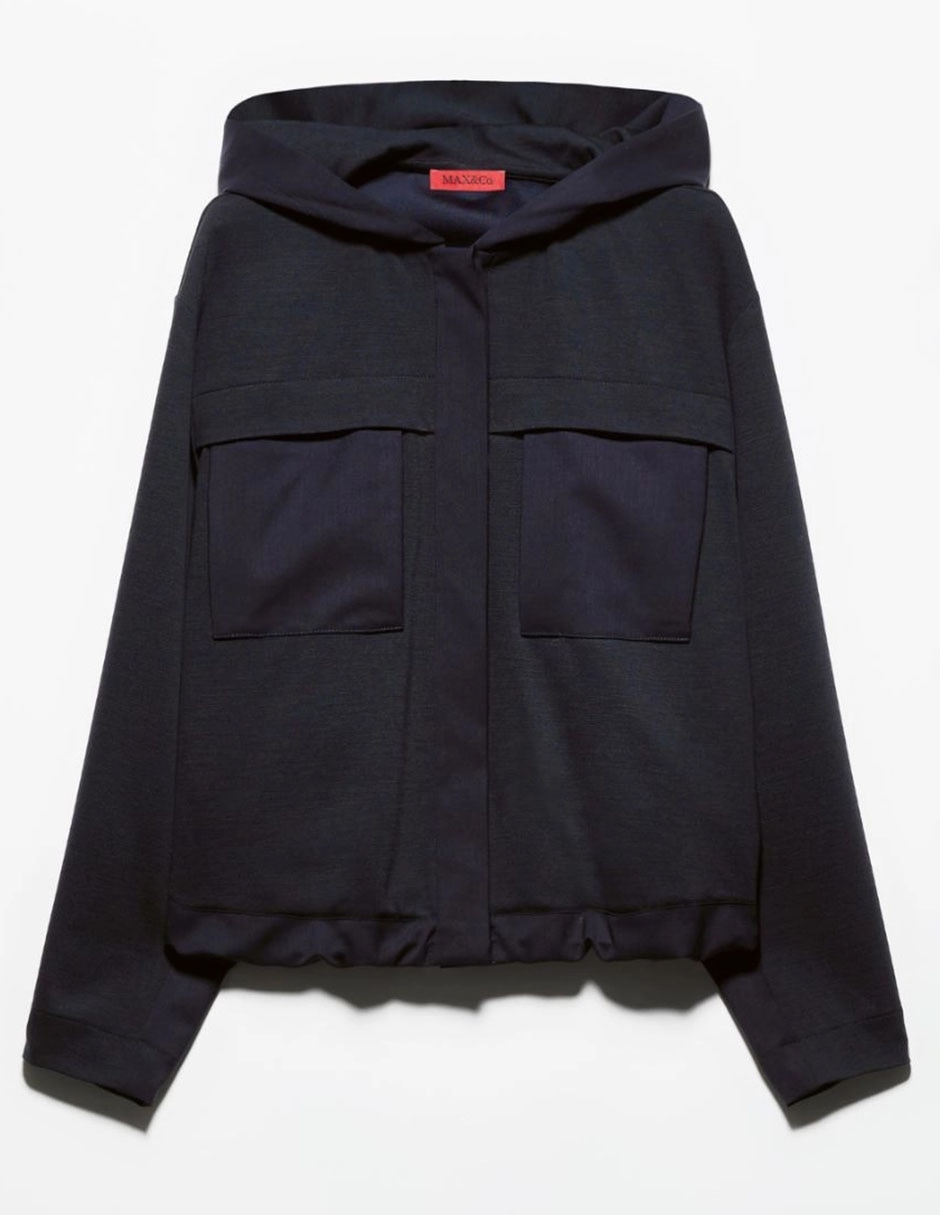 Sudadera con capucha y bolsa Max& para mujer 9