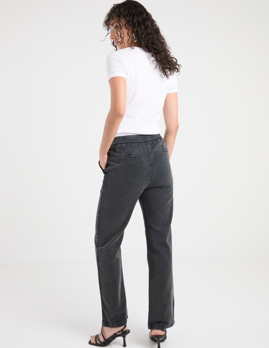 Pantalón relaxed straight para mujer 5