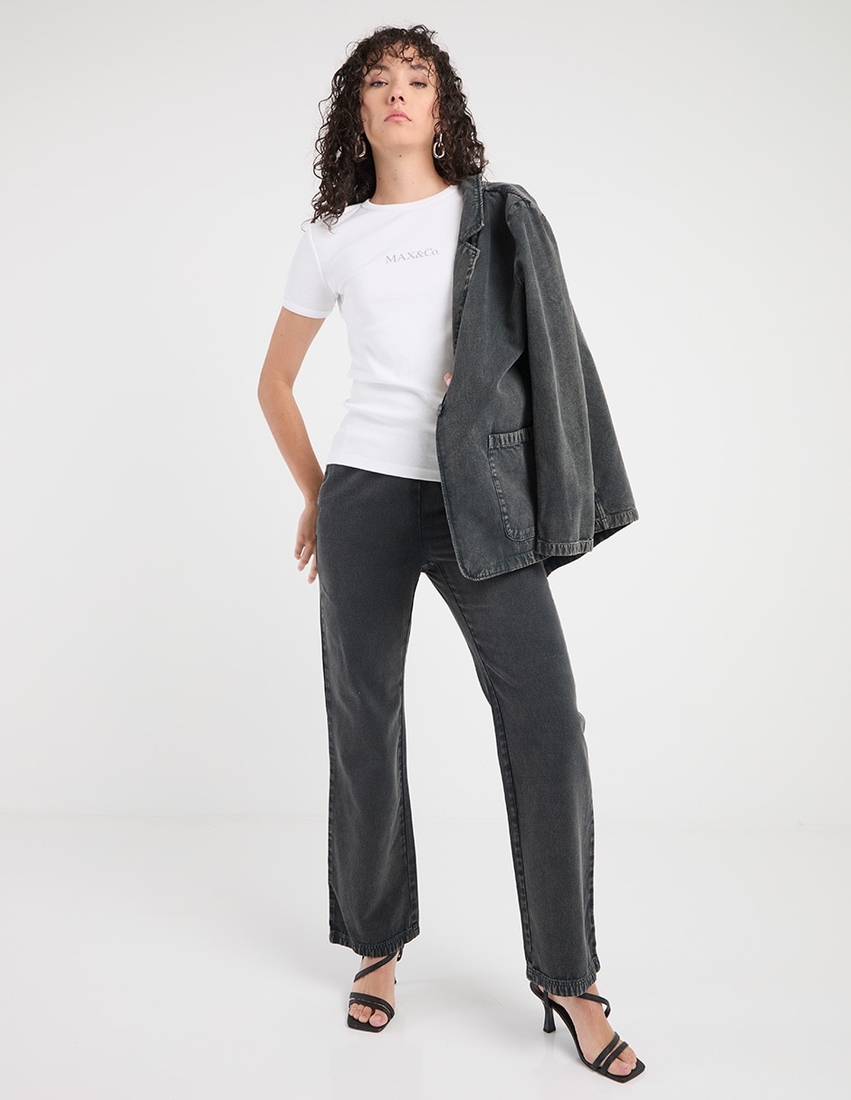 Pantalón relaxed straight para mujer 6