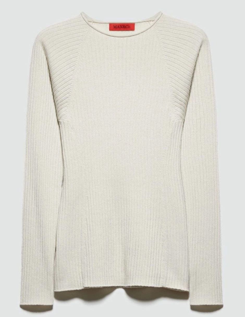 Suéter Max&Co cuello redondo para mujer