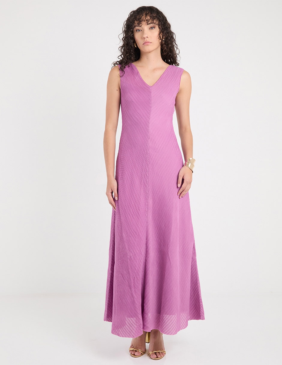Vestido largo casual para mujer