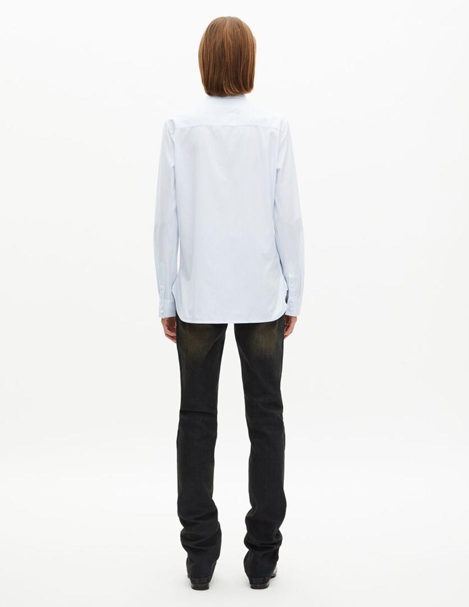 Camisa The Kooples manga larga para mujer