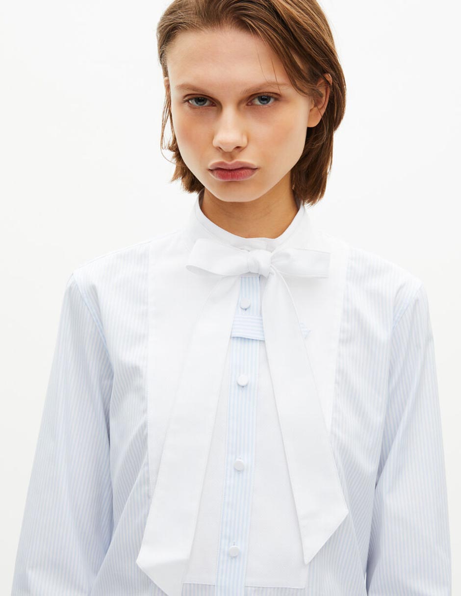 Camisa The Kooples manga larga para mujer