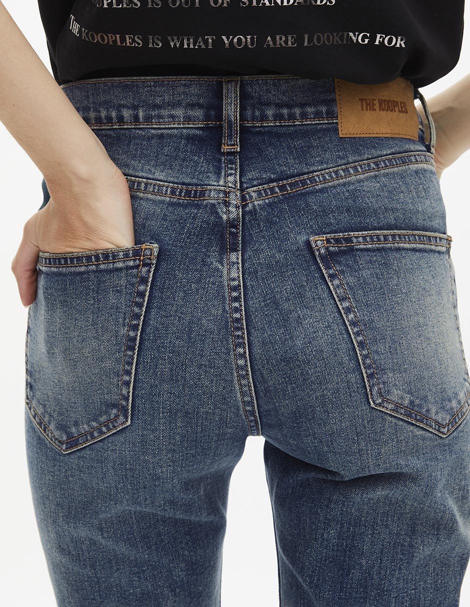Jeans slim The Kooples para mujer