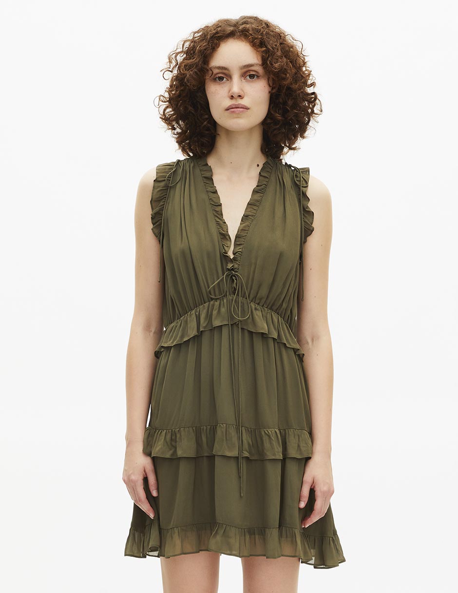Vestido corto casual para mujer 1
