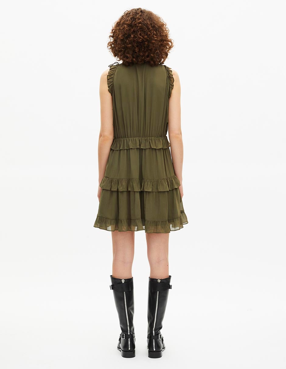Vestido corto casual para mujer 7