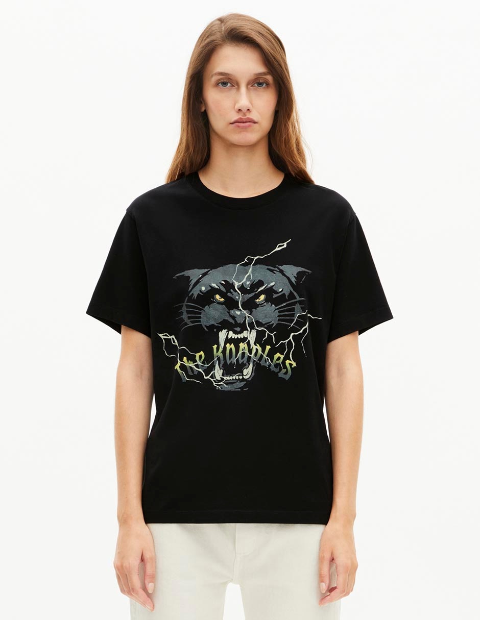 Playera manga corta cuello redondo para mujer 1