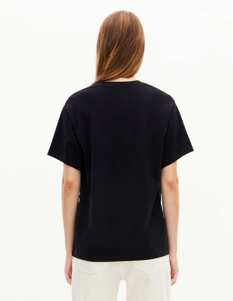 Playera manga corta cuello redondo para mujer 5