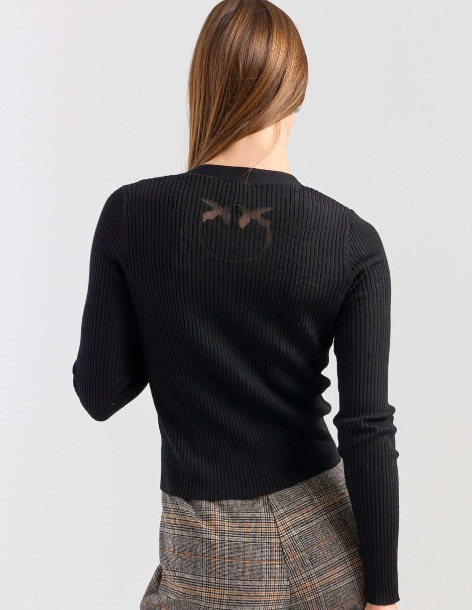 Suéter Pinko cuello v para mujer