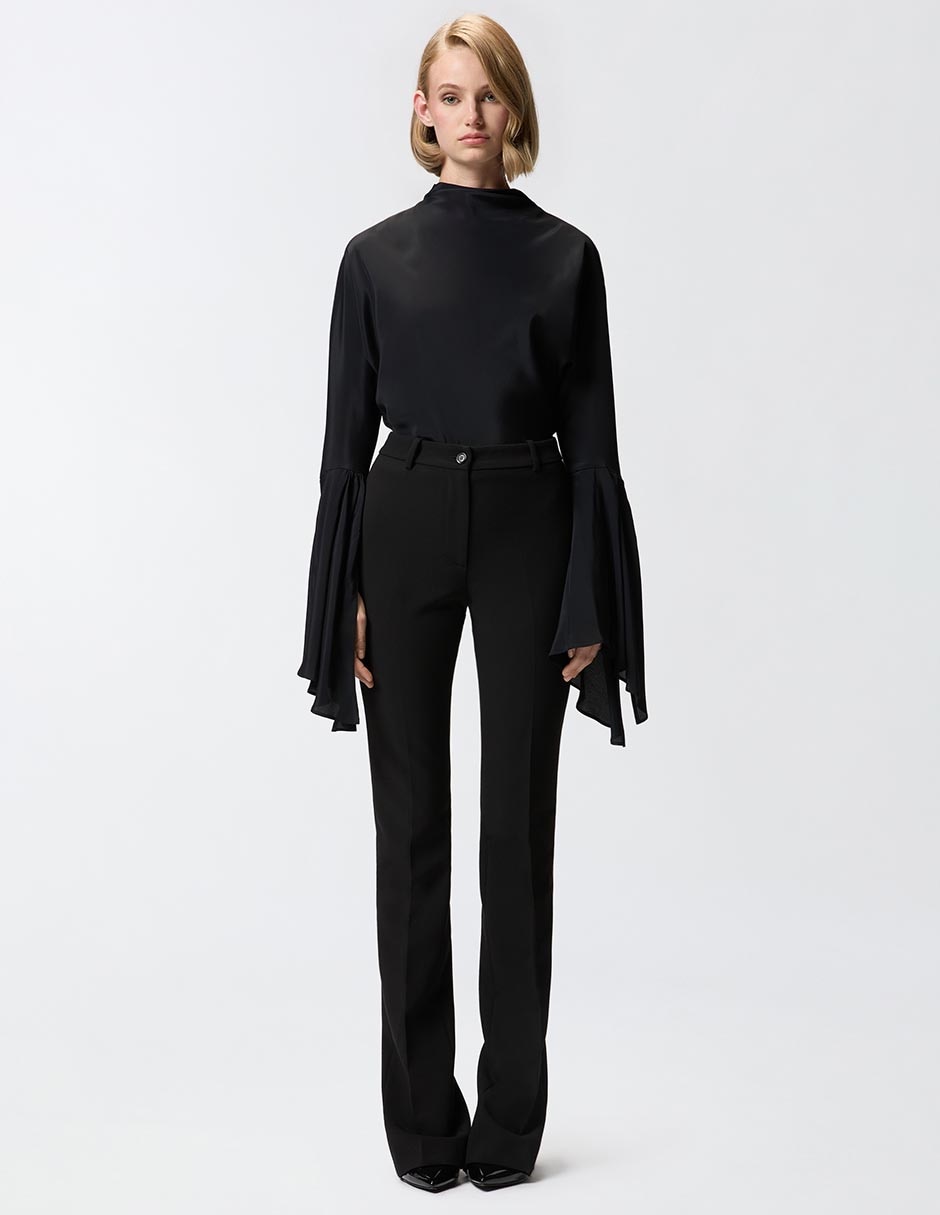 Blusa manga larga para mujer 5