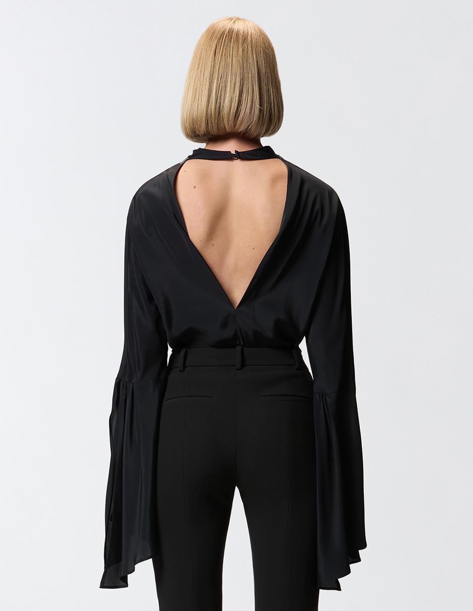 Blusa manga larga para mujer 6